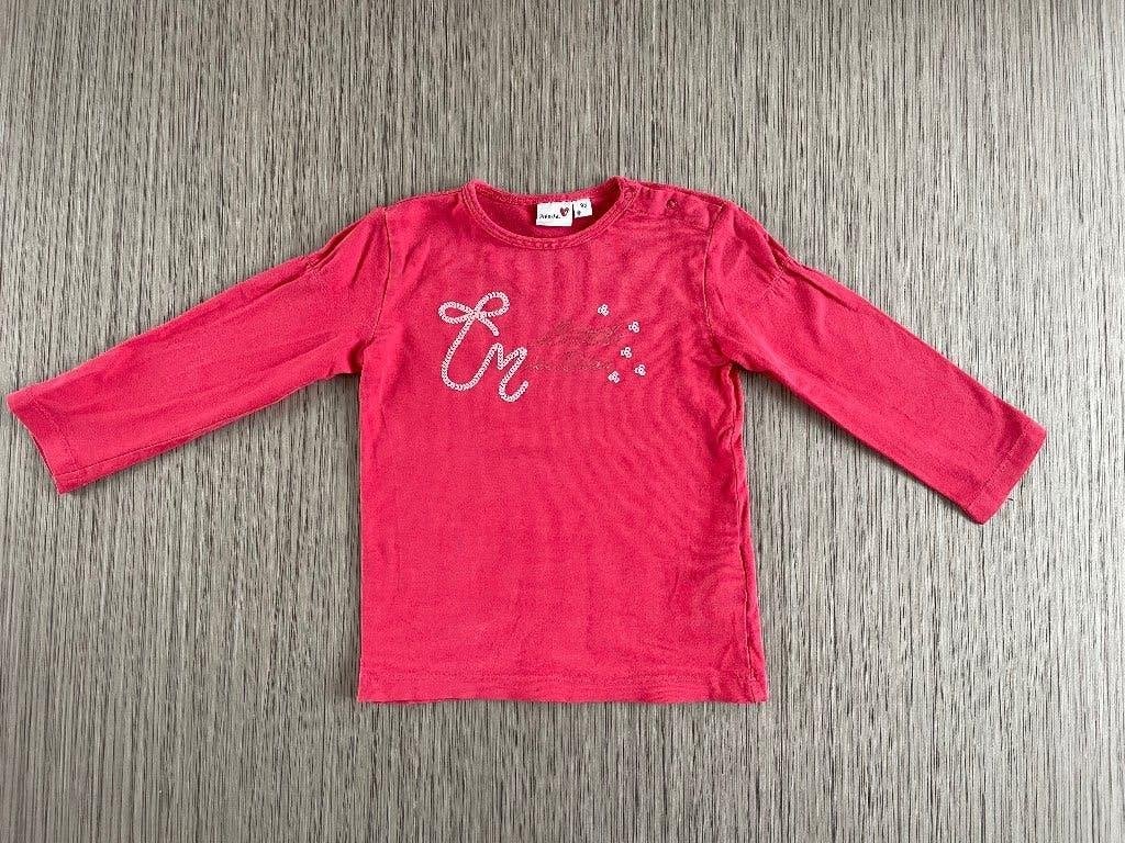 Lange mouwen shirt ‘little miss diva’ - maat 86, Gebruikt, Meisje, Ophalen of Verzenden, Prenatal
