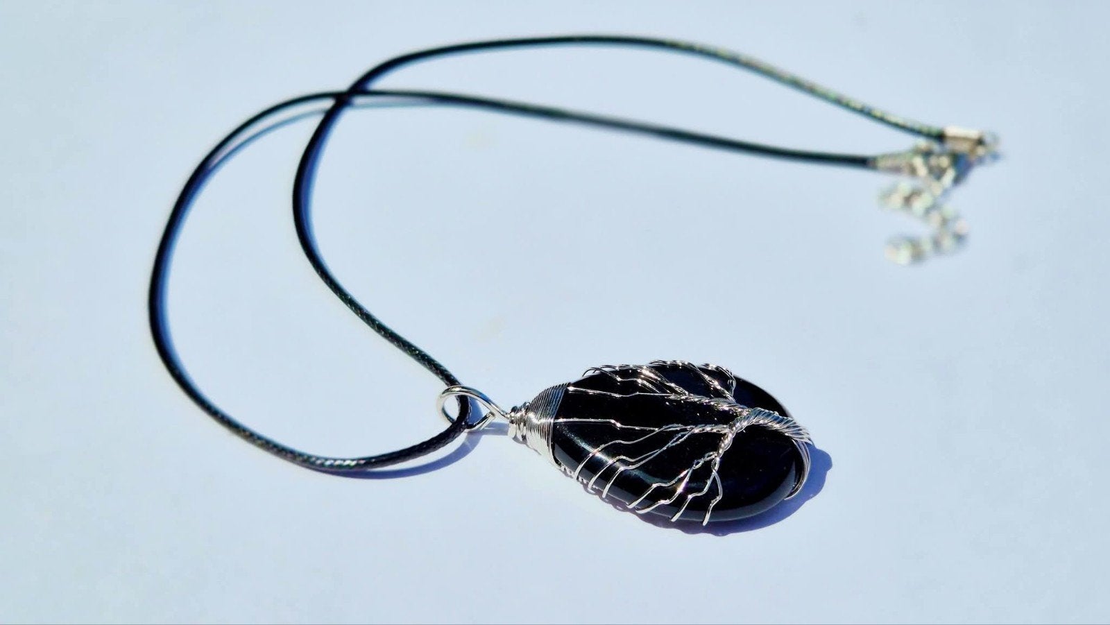 🦋 Sellie's handmade jewelery 🦋, Sieraden, Tassen en Uiterlijk, Kettingen, Ophalen of Verzenden, Nieuw, Steen of Mineraal, Verstelbaar