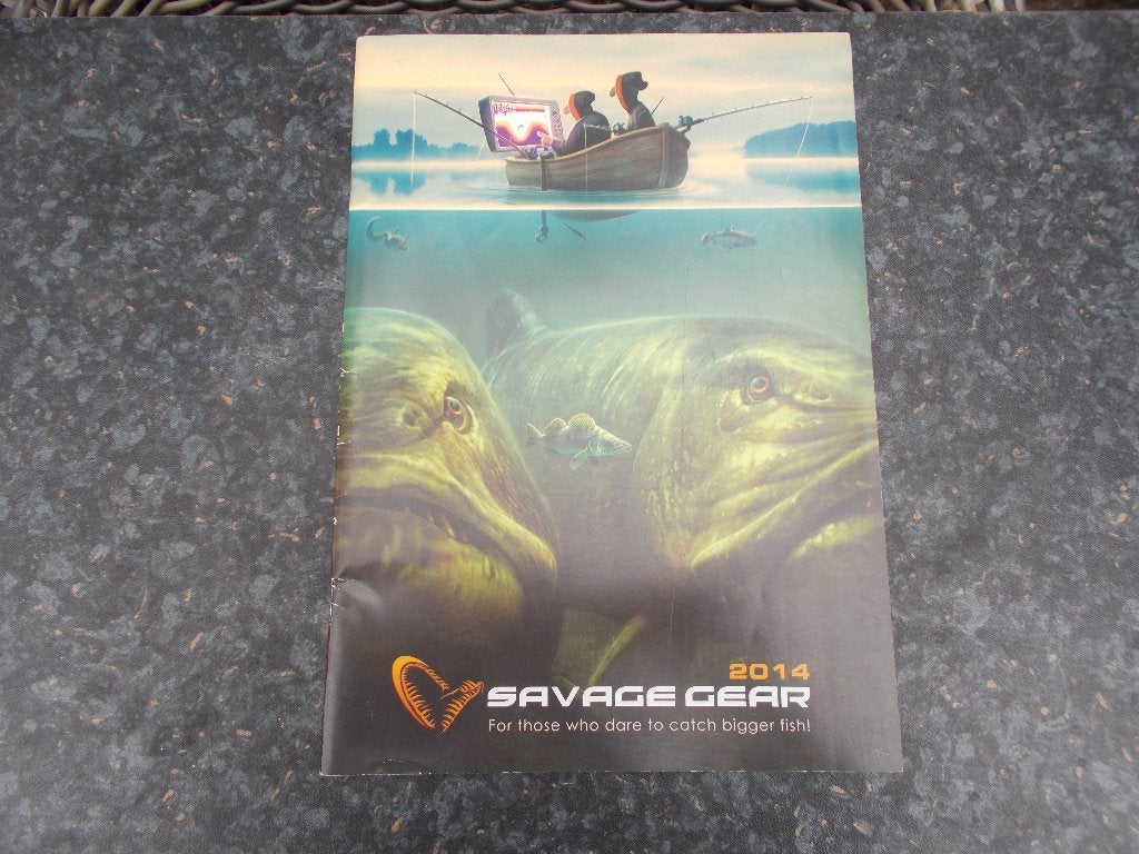 SAVAGE GEAR hengelsport catalogus 2014, Watersport en Boten, Verzenden, Gebruikt, Overige typen