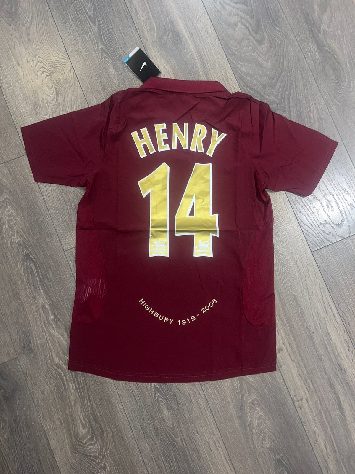 Retro Henry 14 Arsenal (M), Ophalen of Verzenden, Zo goed als nieuw, Shirt