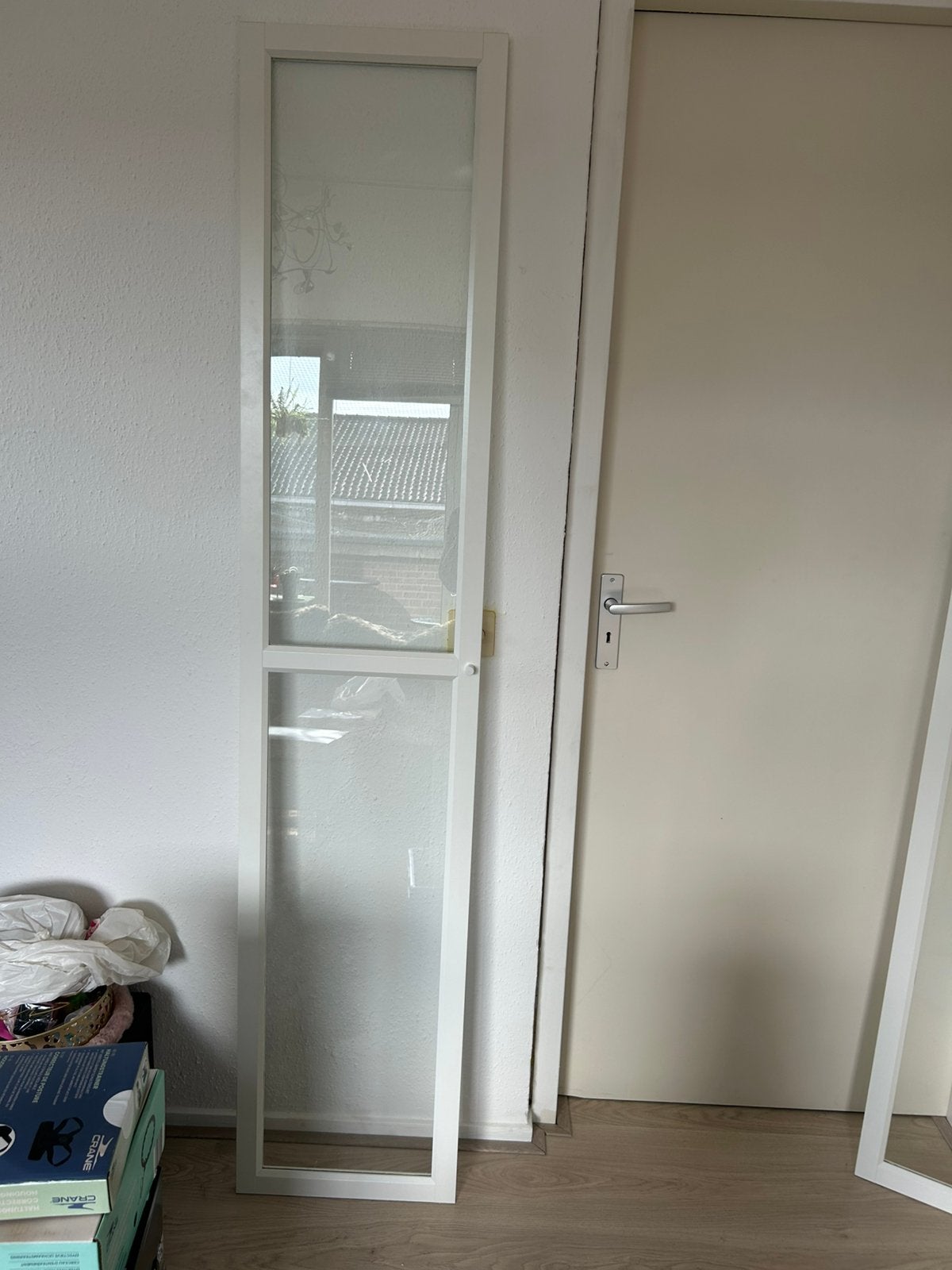 Ikea oxberg deur wit voor ikea billy boekenkast, Ophalen, 200 cm of meer, 50 tot 100 cm, Zo goed als nieuw
