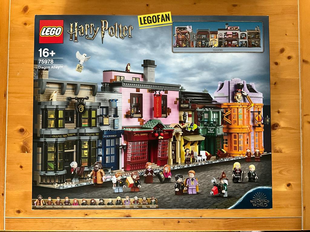 🆕 NIEUW (SEALED!): LEGO 75978 Diagon Alley, Kinderen en Baby's, Speelgoed | Duplo en Lego, Lego, Ophalen of Verzenden, Complete set