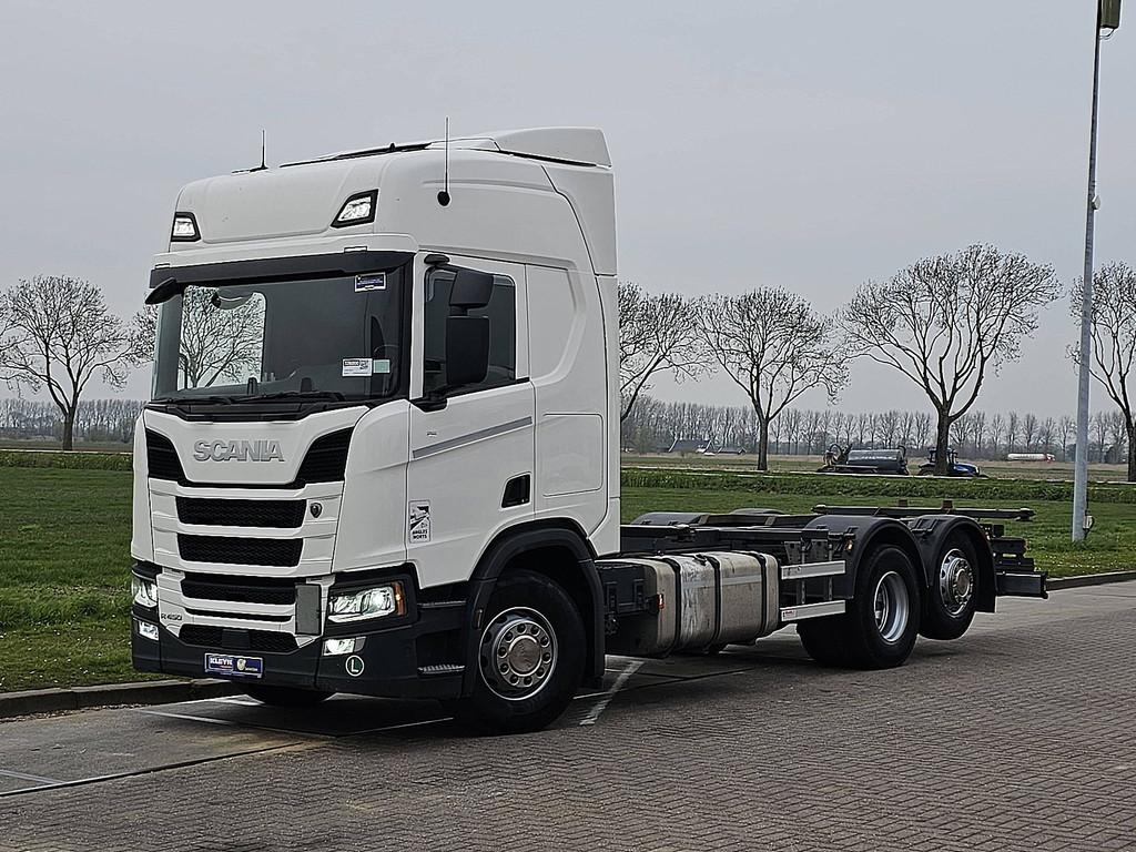 SCANIA R450 6x2*4 retarder led, Automaat, Euro 6, Scania, Wit