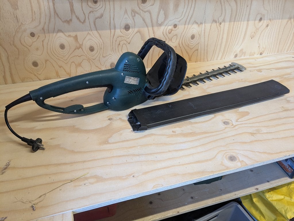 Metabo HS45 Heggenschaar, Tuin en Terras, Heggenscharen, Ophalen of Verzenden, Gebruikt, Elektrisch, Onbekend