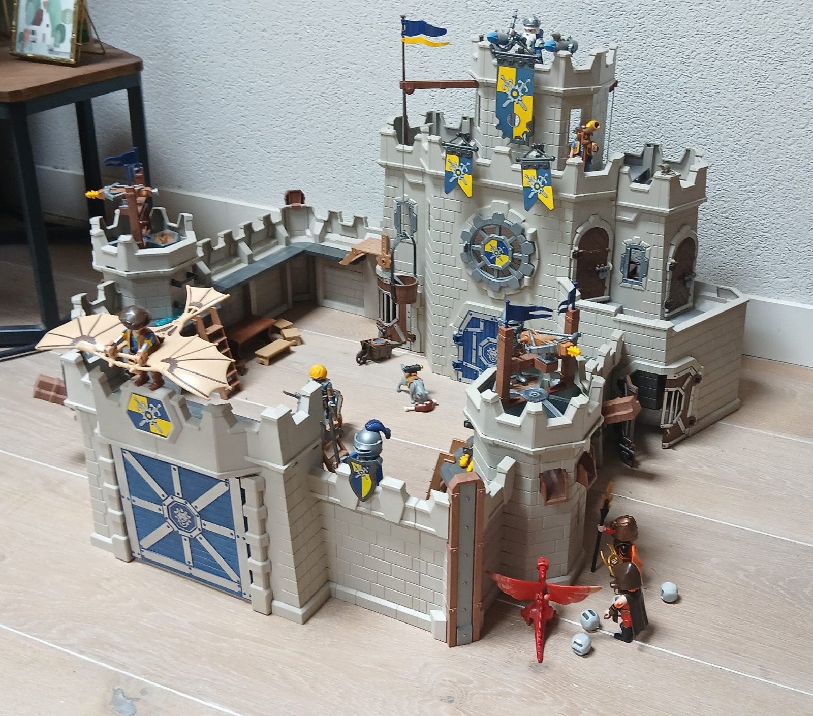 Playmobil Novelmore grote burcht 70220 + 70778, Kinderen en Baby's, Ophalen, Complete set, Zo goed als nieuw, Kasteel/Fort