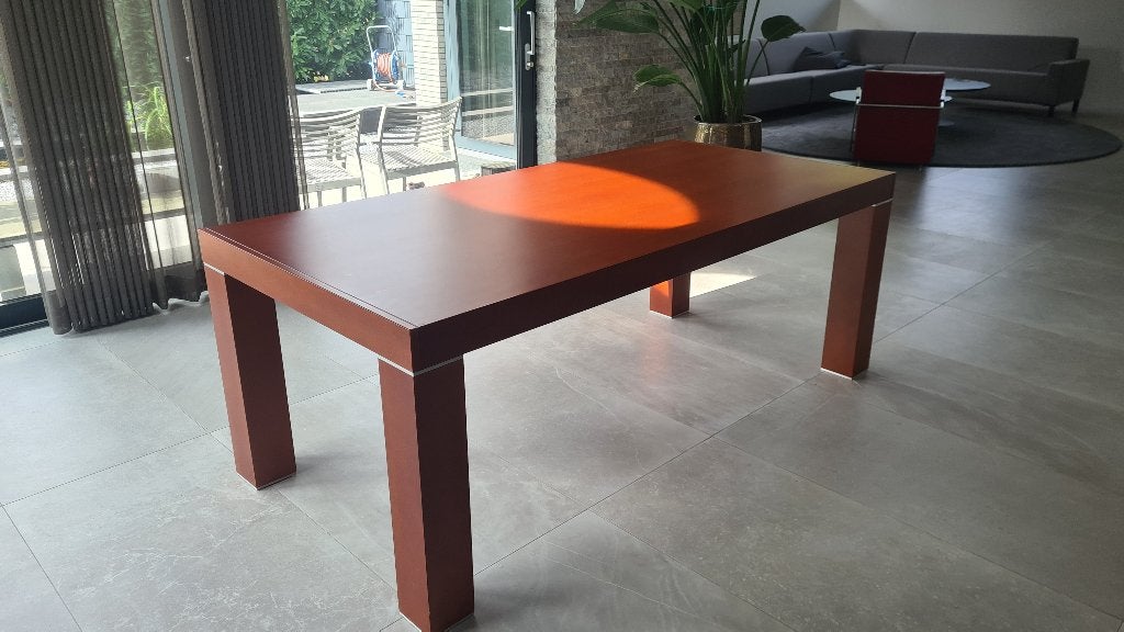 Potocco eettafel – uitschuifbaar – Italiaans design, Huis en Inrichting, Tafels | Eettafels, Ophalen, Rechthoekig, 200 cm of meer