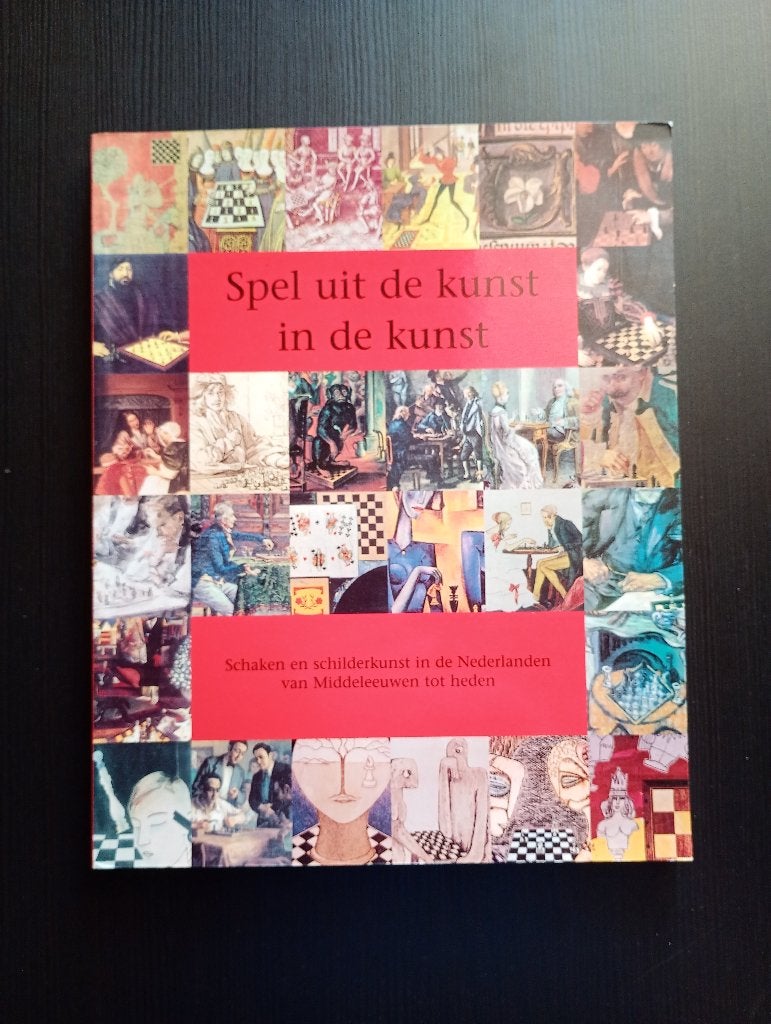 schaken Spel uit de kunst in de kunst, Ophalen of Verzenden, Minder dan 500 stukjes, Zo goed als nieuw, Schaken