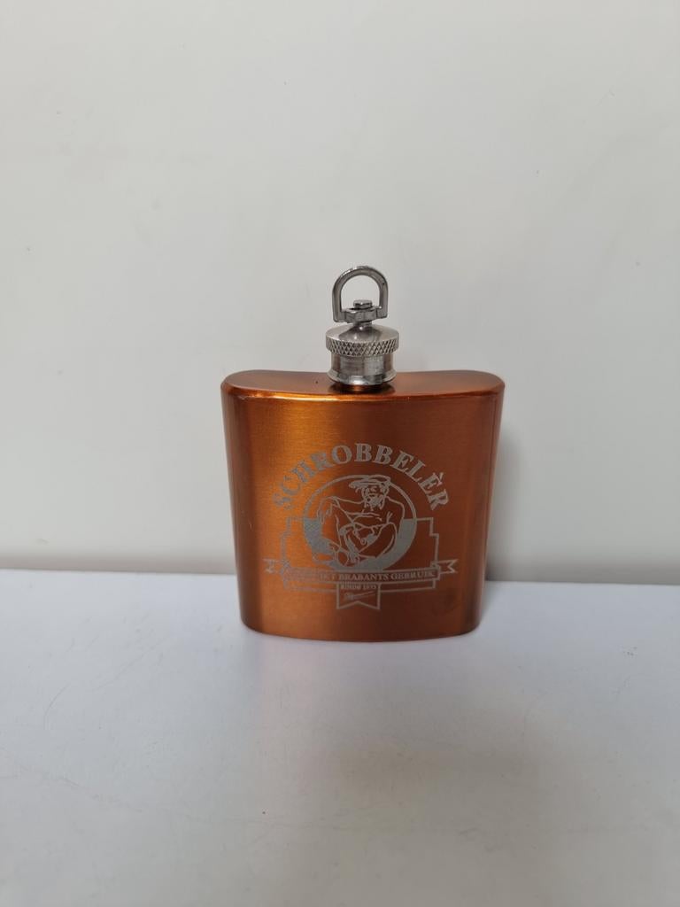 Schrobbelèr Heupfles - RVS 3 OZ, Ophalen of Verzenden, Gebruikt