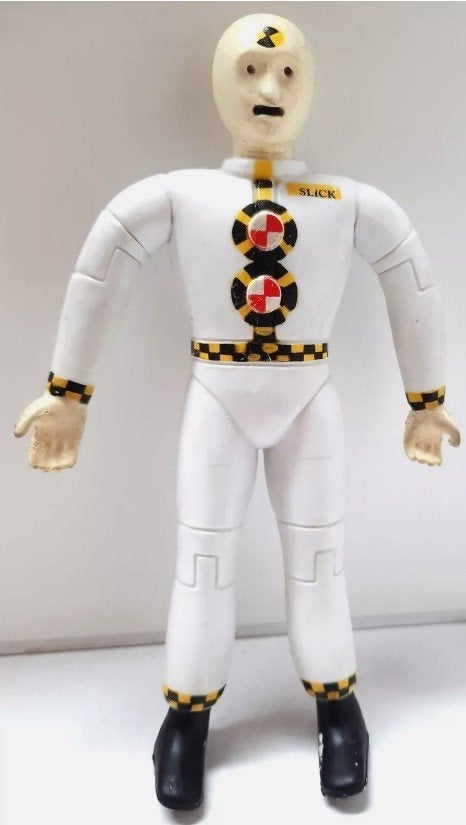 Crash Dummies - Vintage Slick Bendable Figure - Tyco (1992), Verzenden, Zo goed als nieuw