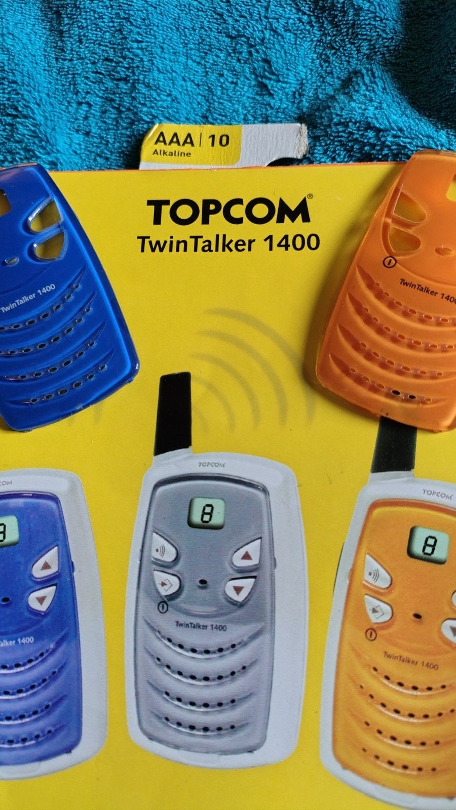 Topcom TwinTalker 1400 Walkie Talkie Set - Nieuwstaat, Ophalen of Verzenden, Zo goed als nieuw, 2 to 5 km, Portofoon of Walkie-talkie