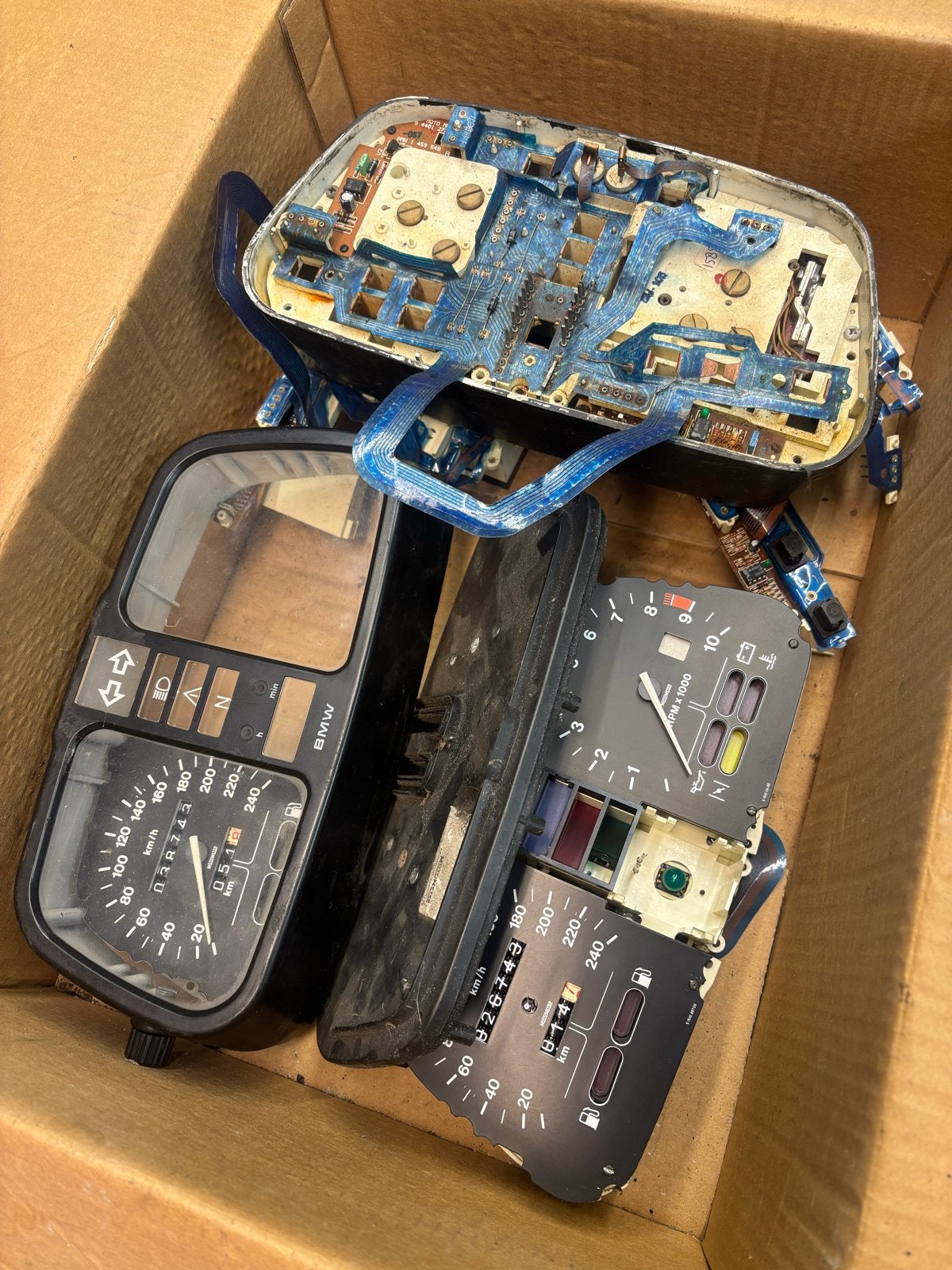 BMW Motorfiets Dashboard Onderdelen - Gebruikt, Motoren, Ophalen of Verzenden, Gebruikt