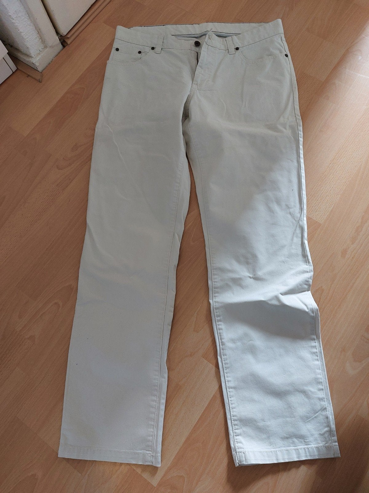Canda heren chino broek - beige maat 52, Maat 52/54 (L), Beige, Ophalen of Verzenden, Zo goed als nieuw