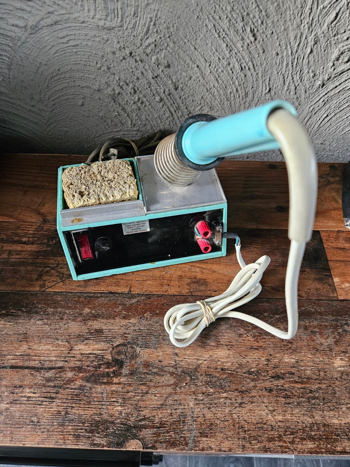 Vintage werkende Weller Soldeerstation met Soldeerbout, Ophalen of Verzenden