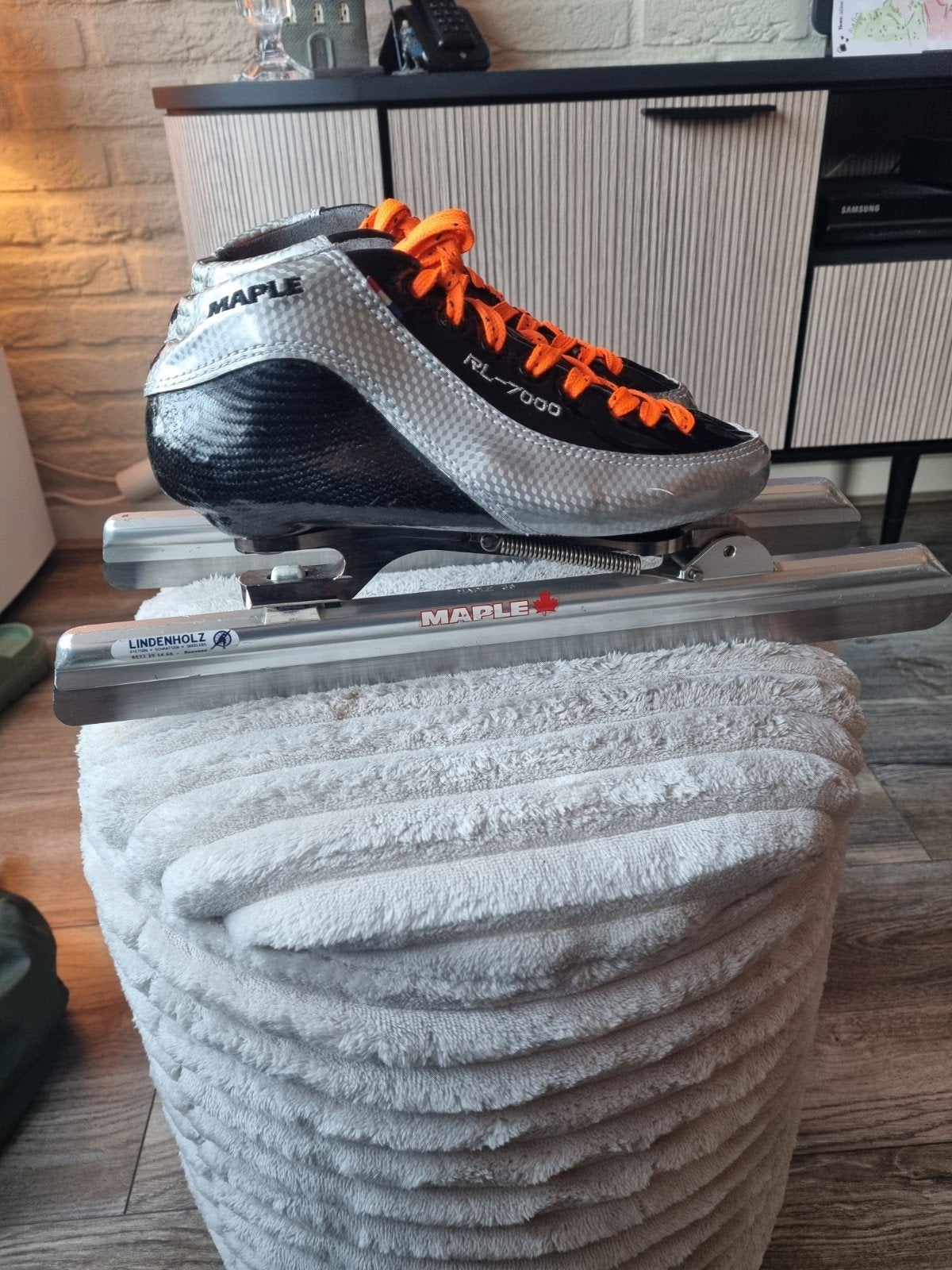 klapschaats Maple Rl 7000 met Maple Blizard, Ophalen, Klapschaats, Maple, Noren