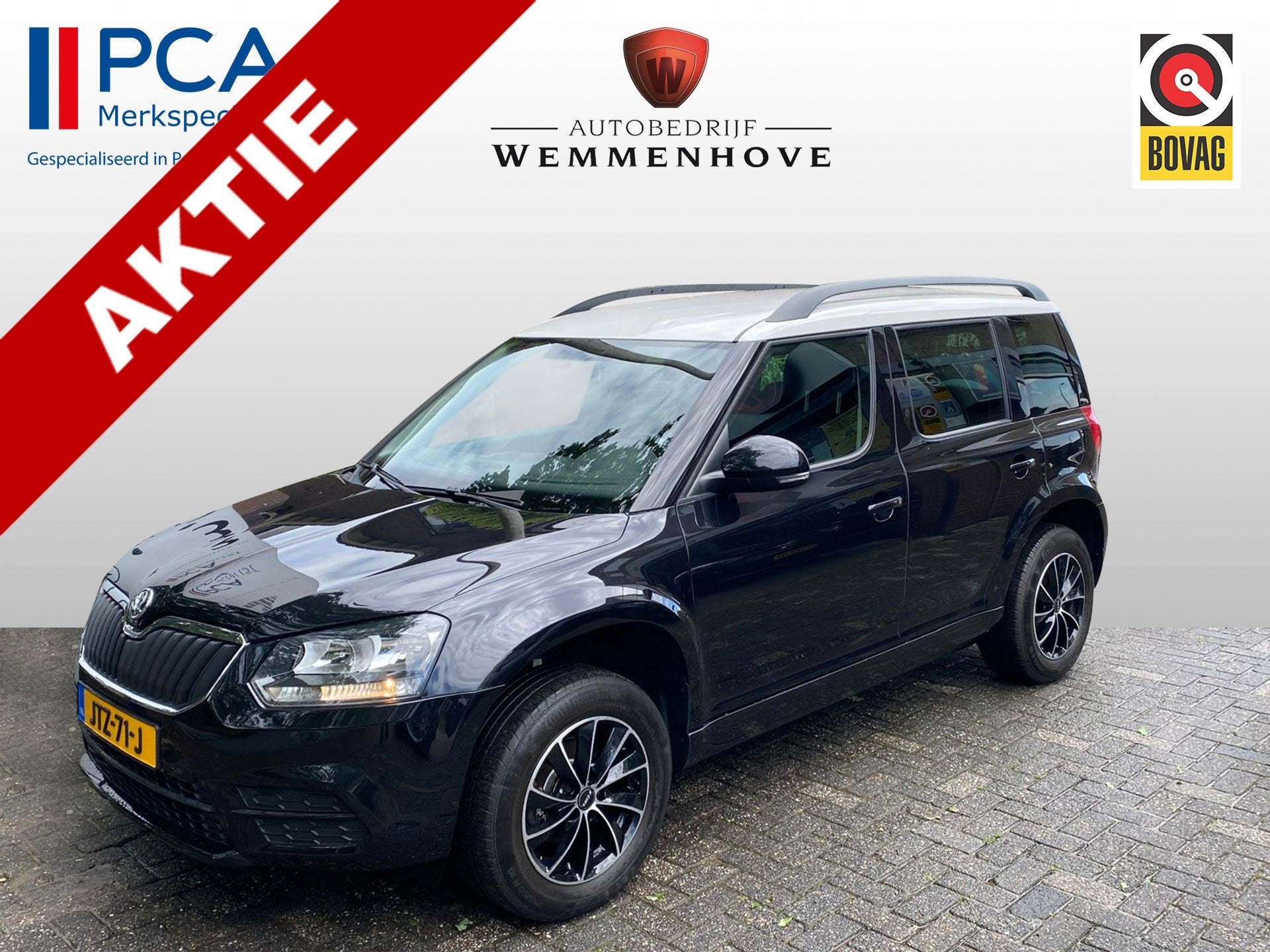 Skoda Yeti 1.2 TSI Ambition Arctic Airco-Ecc/Alu wielen/Mist, Voorwielaandrijving, Stof, Gebruikt, 4 cilinders