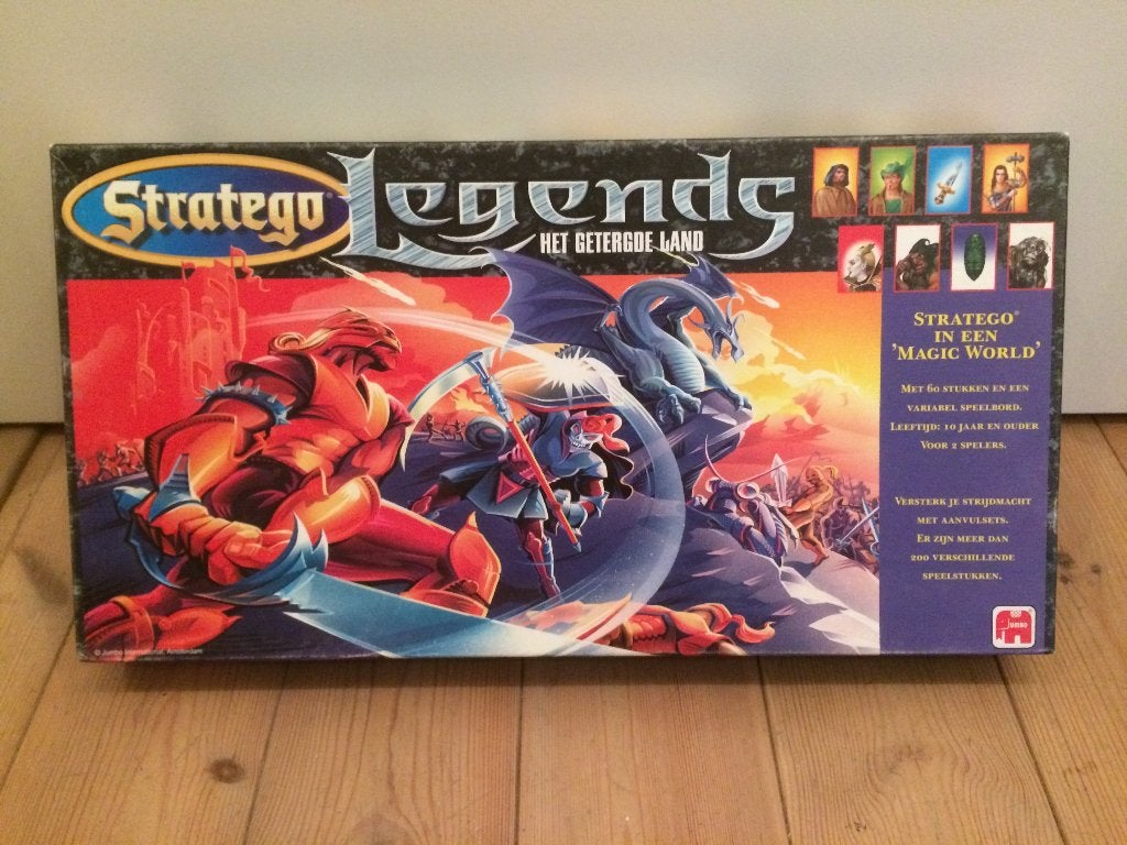 Stratego Legends: Het Getergde Land Bordspel, Hobby en Vrije tijd, Gezelschapsspellen | Bordspellen, Een of twee spelers, Ophalen of Verzenden