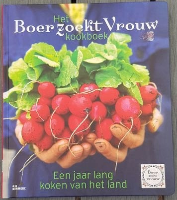 J. Huisman - Het boer zoekt vrouw kookboek, Ophalen of Verzenden, Zo goed als nieuw, J. Huisman