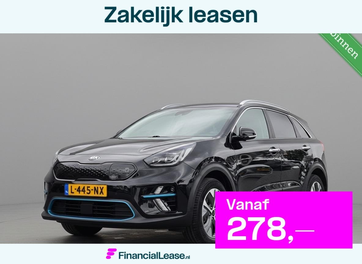 Kia e-Niro DynamicPlusLine 39kWh | Schuifdak | SOH 100%, Auto's, Kia, Bedrijf, Lease, Financial lease, Niro, ABS, Achteruitrijcamera