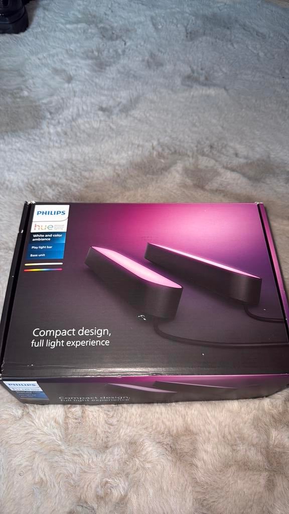 Philips Hue Play Light Bar, Led-lamp, Minder dan 30 watt, Nieuw, E27 (groot)