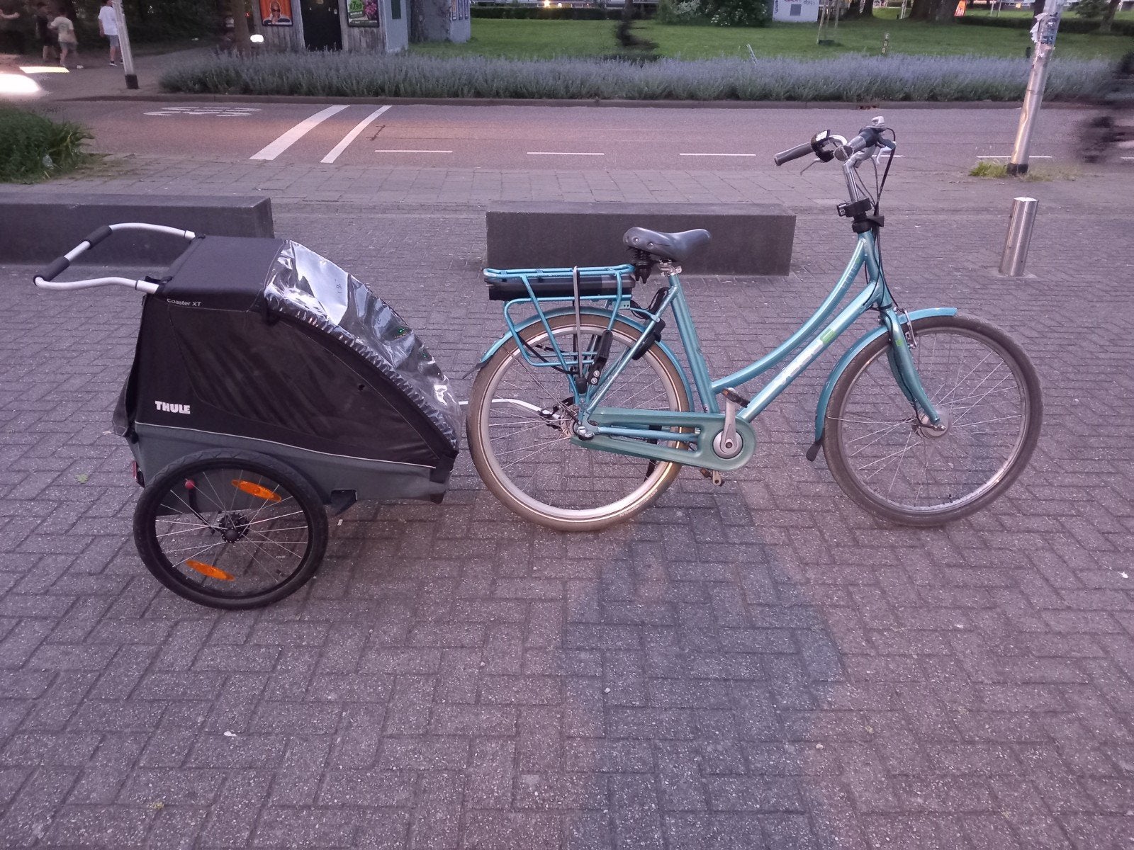 Vogeu Elite, Elektrische fiets, Vogue, moederfiets., Fietsen en Brommers, Fietsen | Dames | Moederfietsen, Overige merken, Zo goed als nieuw