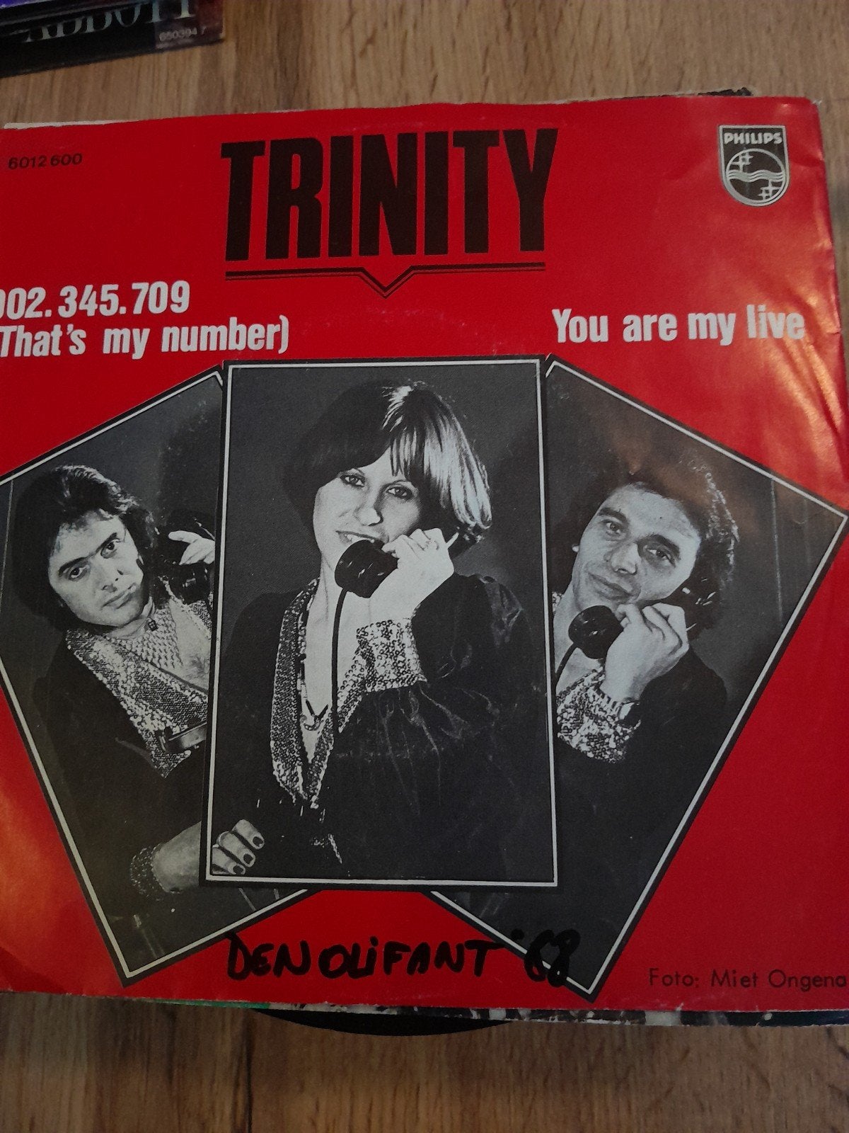 trinity 7 inch 002.345.709, Ophalen of Verzenden, Zo goed als nieuw, Pop