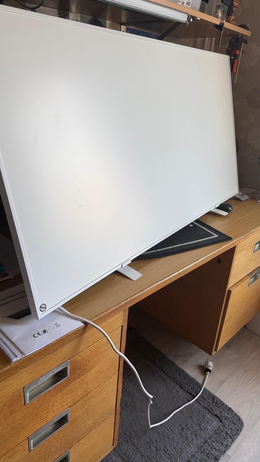 Mobiel Infrarood Paneel - 700W met afstandsbediening, Ophalen, 30 tot 80 cm, 500 tot 800 watt, Radiator