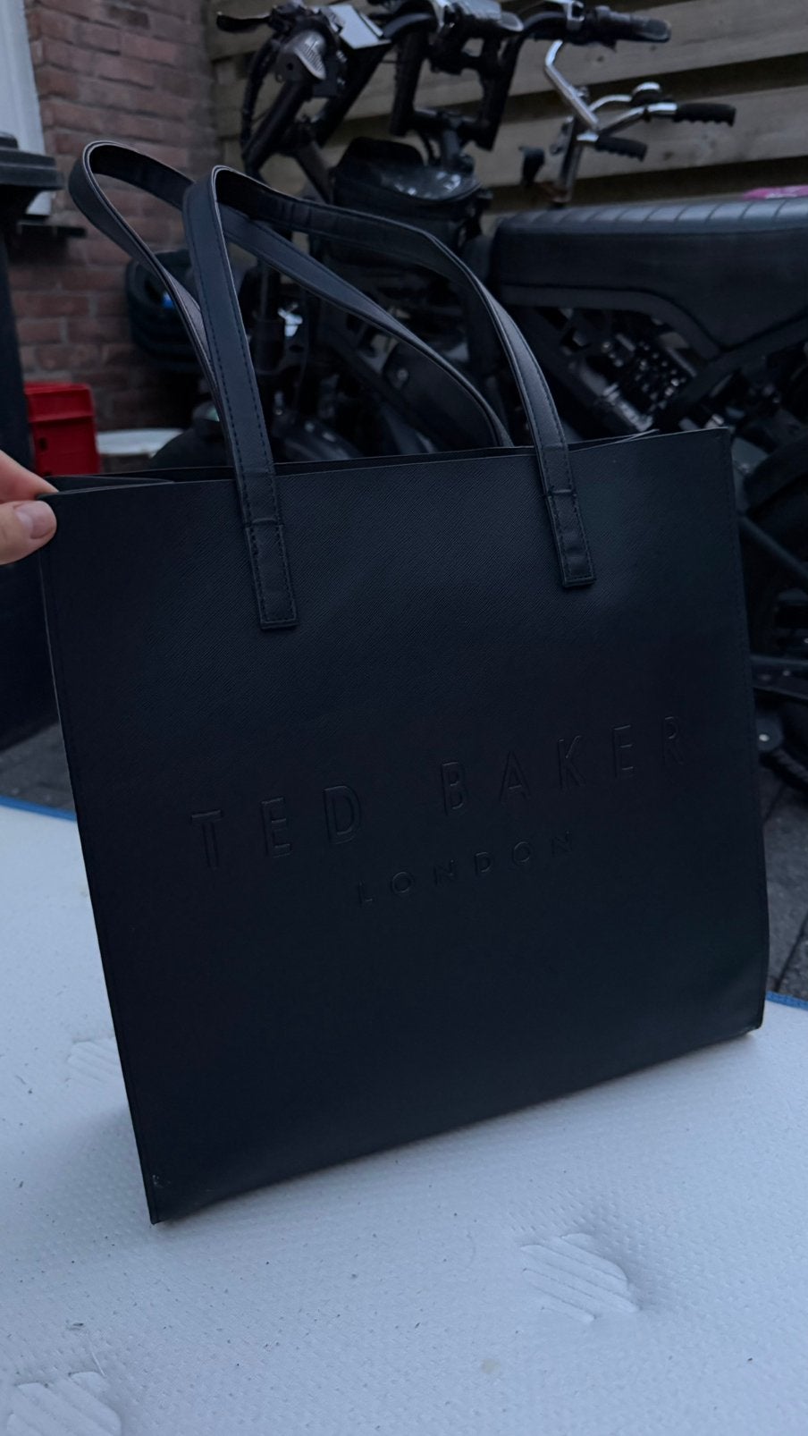 Ted baker tas zwart, Ophalen of Verzenden, Gebruikt