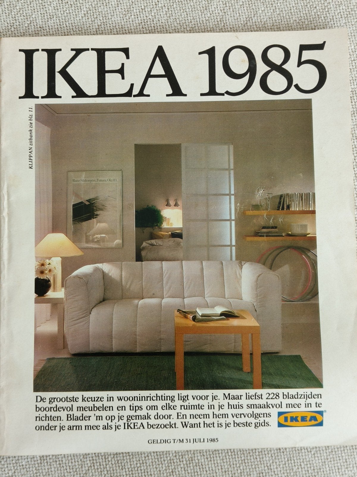 1985, IKEA CATALOGUS, ZWEEDSE WONINGINRICHTING, Verzenden, Gelezen