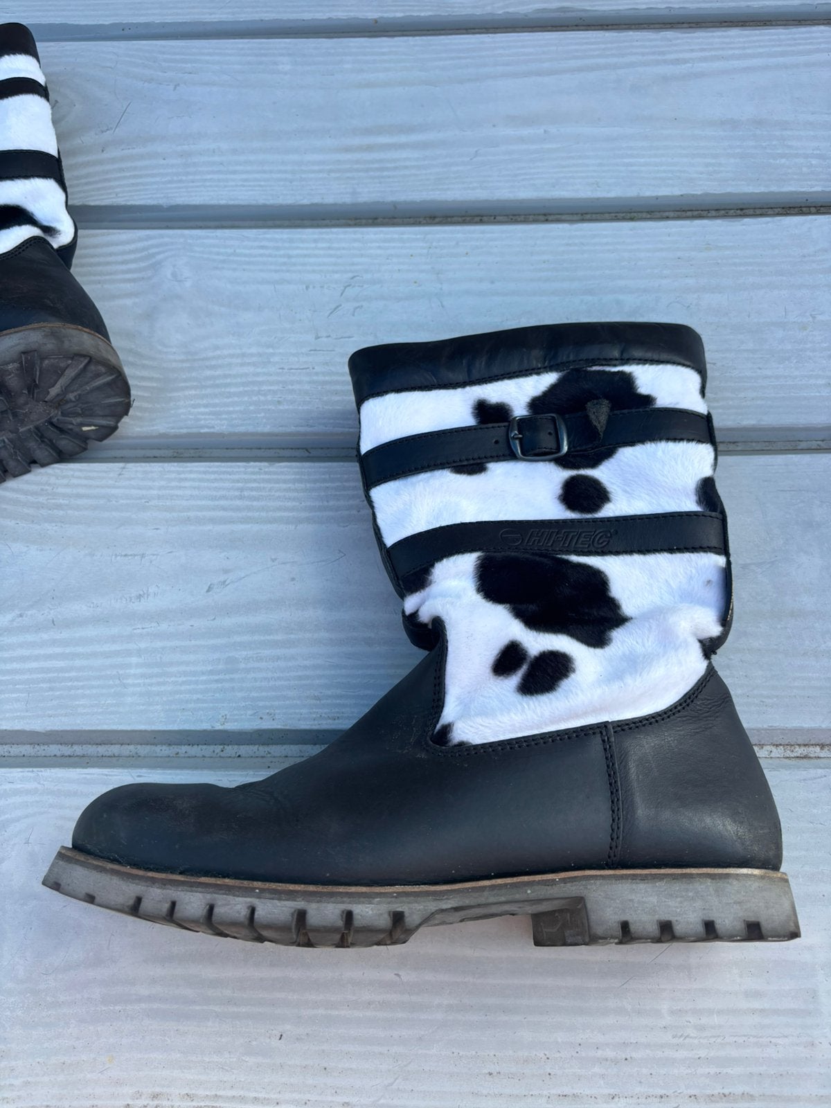Outdoor laarzen maat 41 zebra., Ophalen of Verzenden, Zo goed als nieuw, Zwart, Hoge laarzen
