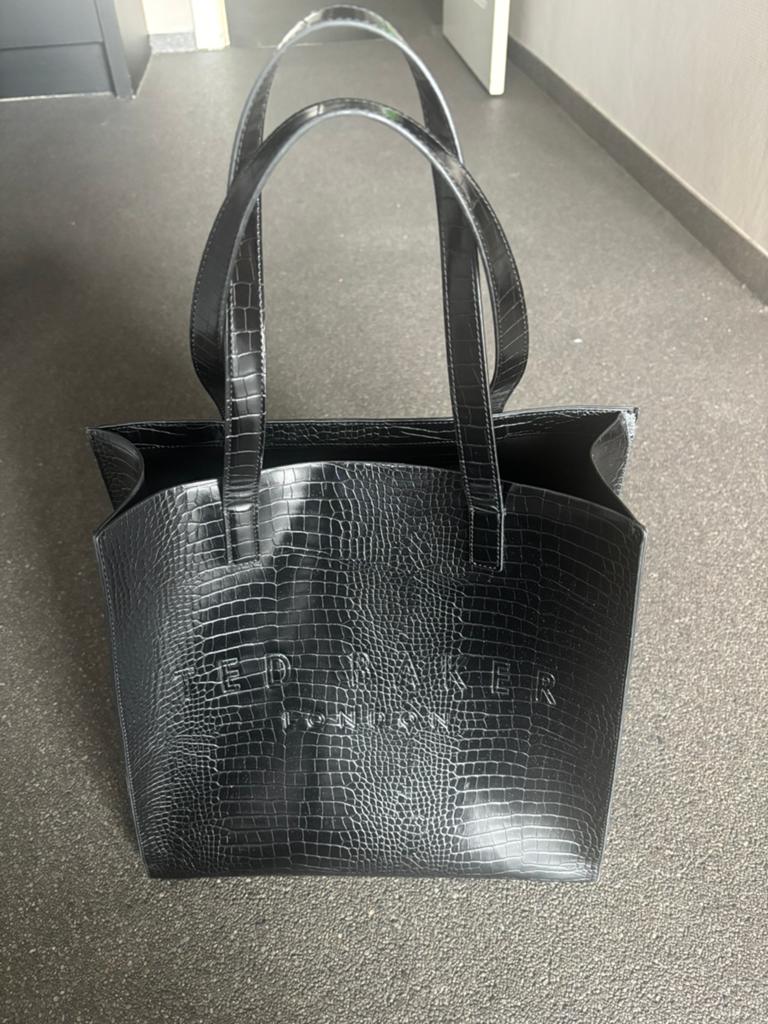 Ted baker tas, Sieraden, Tassen en Uiterlijk, Tassen | Damestassen, Ophalen, Gebruikt, Zwart, Handtas