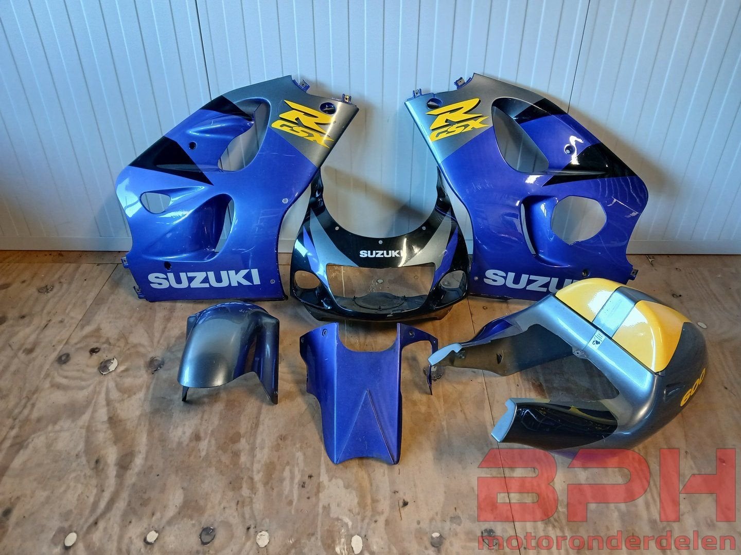 Kappenset / kuipset Suzuki GSX-R 600 SRAD 1996 t/m 2000 kuip, Gebruikt, -, -, Ophalen of Verzenden