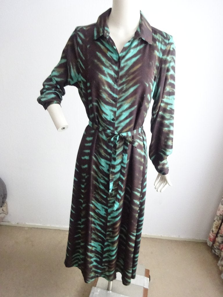 Andcowoman midi jurk mt L, Overige kleuren, Verzenden, Maat 42/44 (L), Nieuw