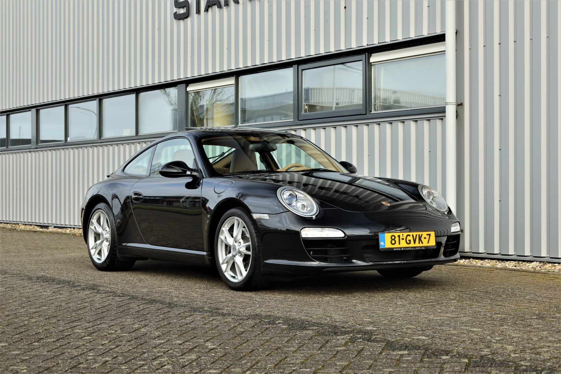 Porsche 911 3.6 Carrera PDK (bj 2008, automaat), Auto's, Automaat, Achterwielaandrijving, Gebruikt, Beige
