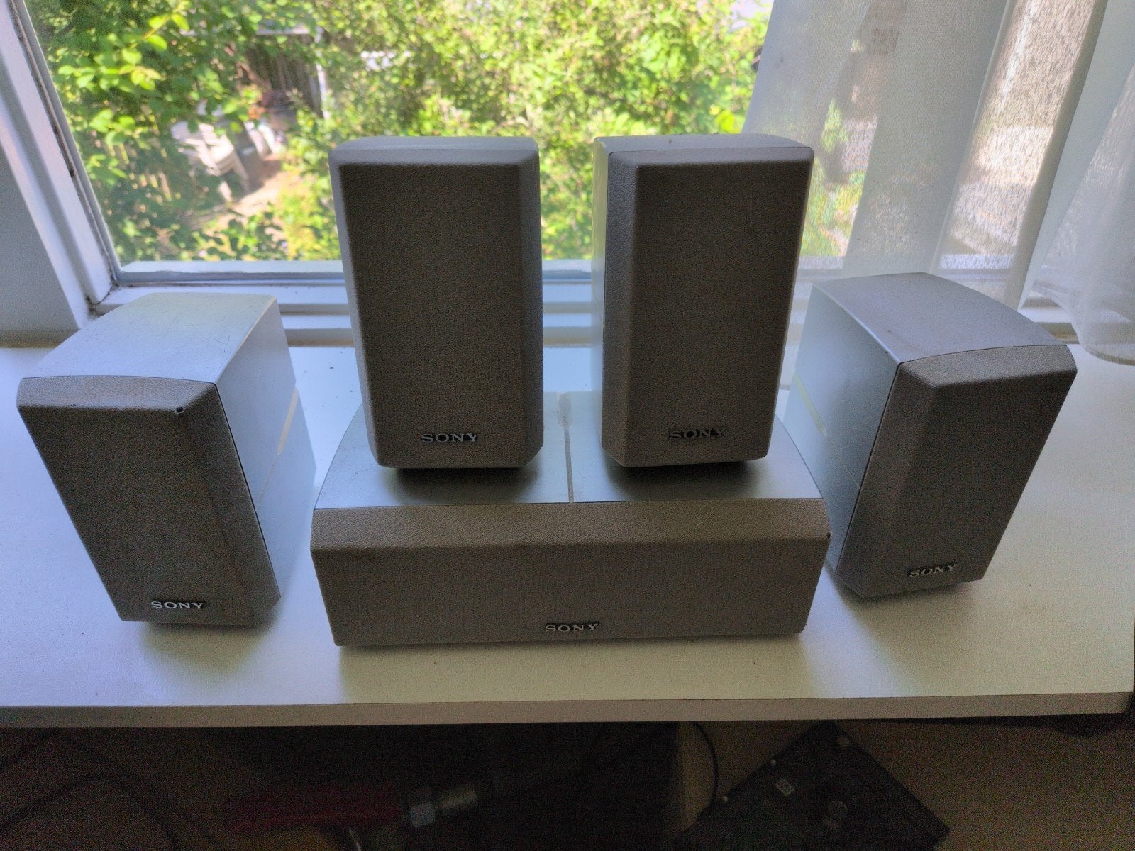 Sony SS-CNP2 Surround Speakers met Actieve Subwoofer, Audio, Tv en Foto, Luidsprekers, Gebruikt, Surroundset, Sony, Geschikt voor surround/home cinema