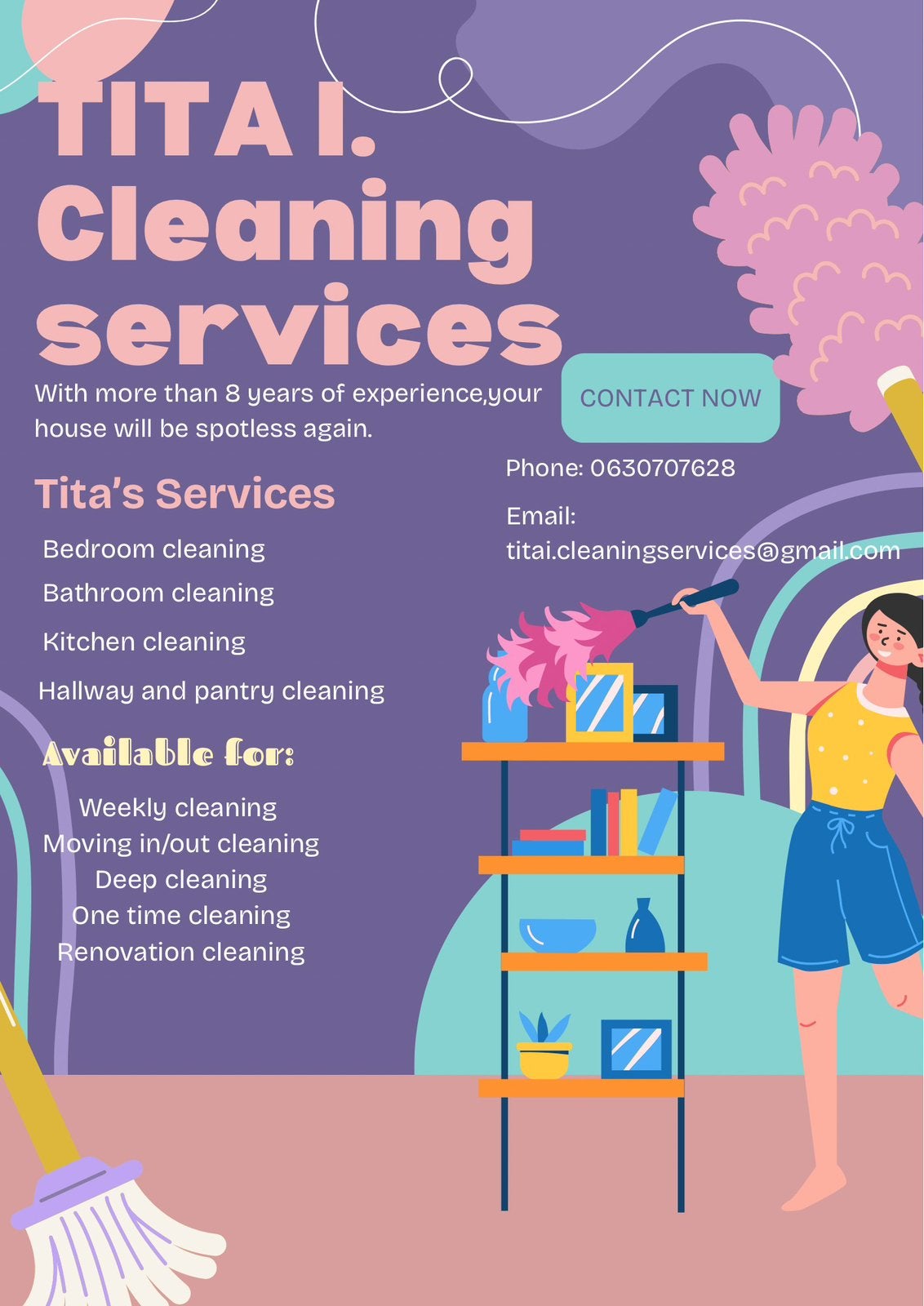 Cleaning Services, Vacatures, HBO, Geschikt als bijbaan, Freelance of Uitzendbasis, Variabele uren