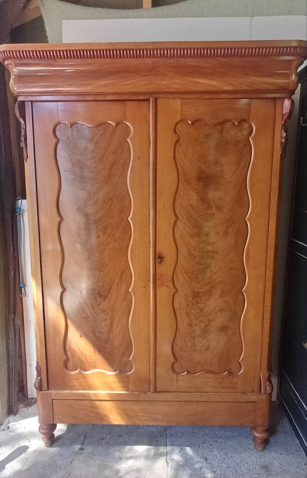 Vintage antiek biedermeier kast opknapper, Huis en Inrichting, Ophalen, Gebruikt