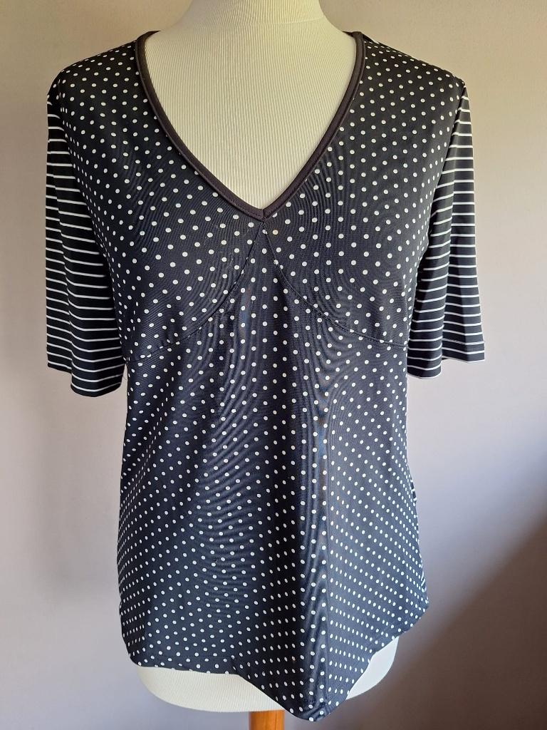 Nieuwe zwarte stretch top stip/streep van Betty Barclay, 40, Kleding | Dames, Maat 38/40 (M), Zwart, Betty Barclay, Nieuw