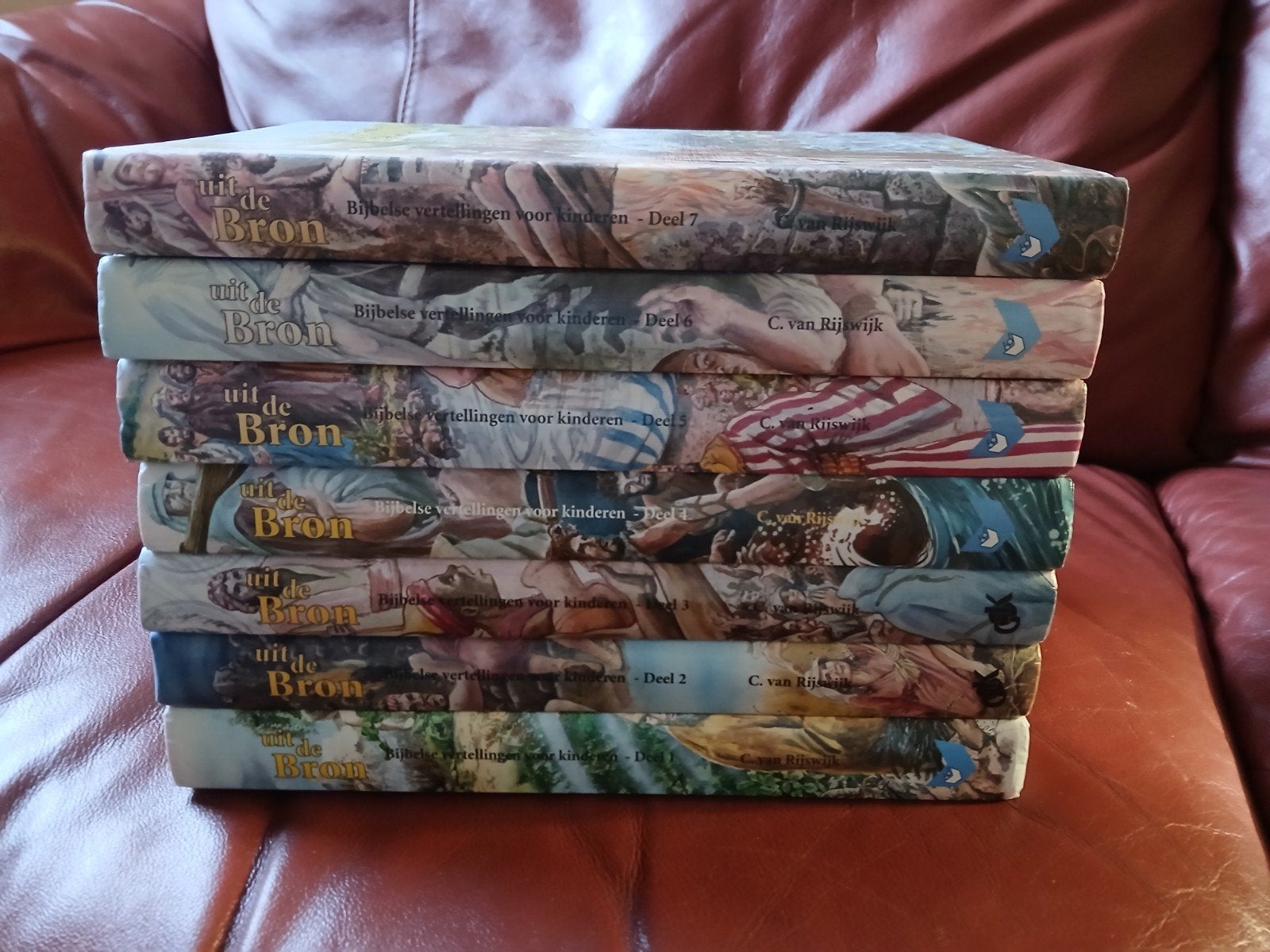 C. van Rijswijk - Complete serie uit de Bron - Hardcover, Ophalen of Verzenden, Zo goed als nieuw, C. van Rijswijk, Christendom | Protestants