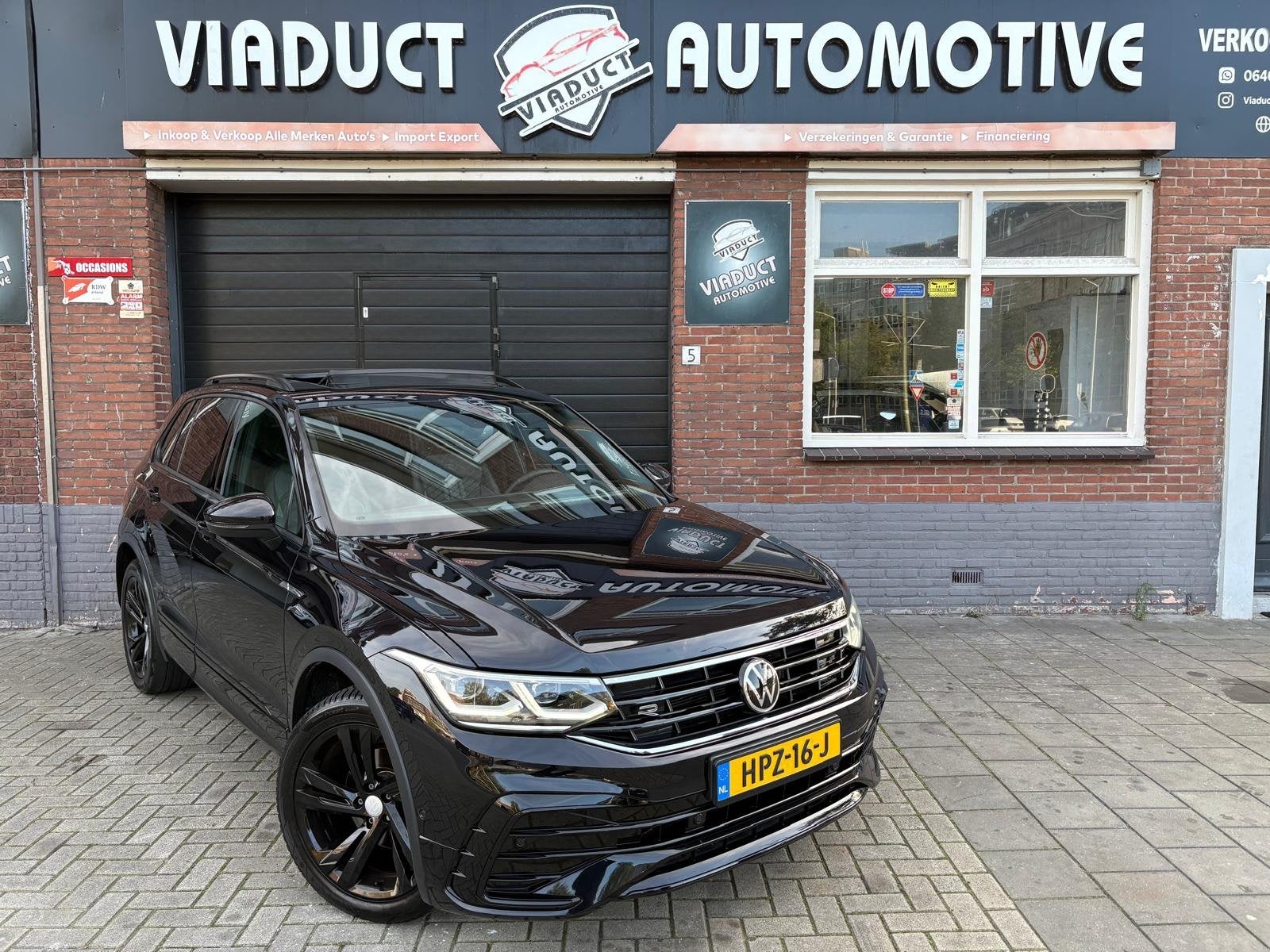 Volkswagen TIGUAN 1.5 TSI 3X R-Line Business+ Black Style Pa, Auto's, 1441 kg, Euro 6, 4 cilinders, 150 pk