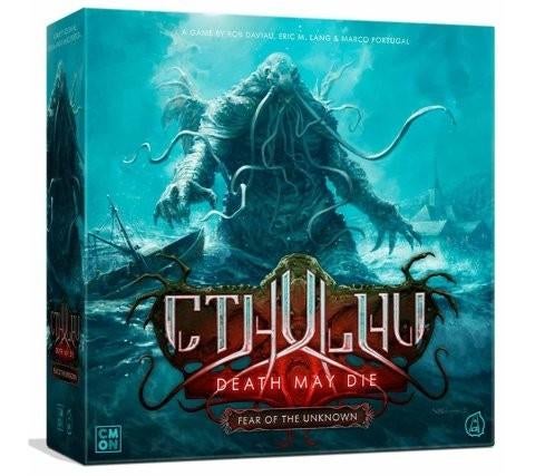 Cthulhu: Death May Die - Fear of the Unknown.
Nieuw in folie, Een of twee spelers, Ophalen of Verzenden, Nieuw, CMON