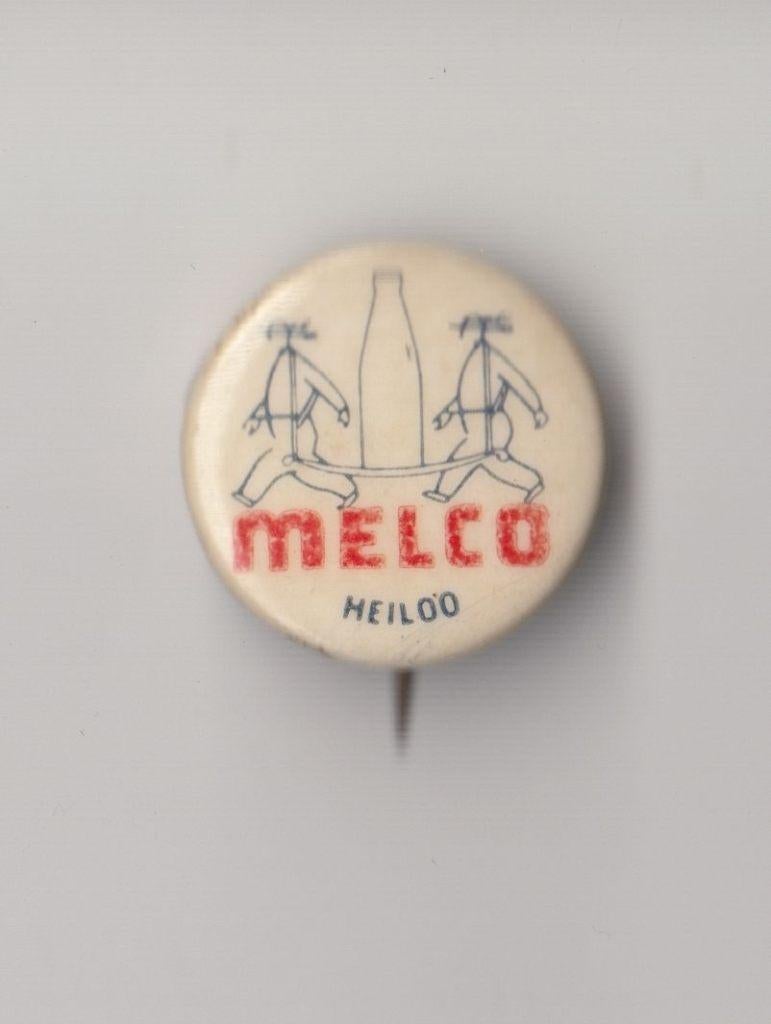 Melco Heilo Melk Zuivel speldje, Gebruikt, Niet vindbaar, Niet vindbaar, Speldje of Pin