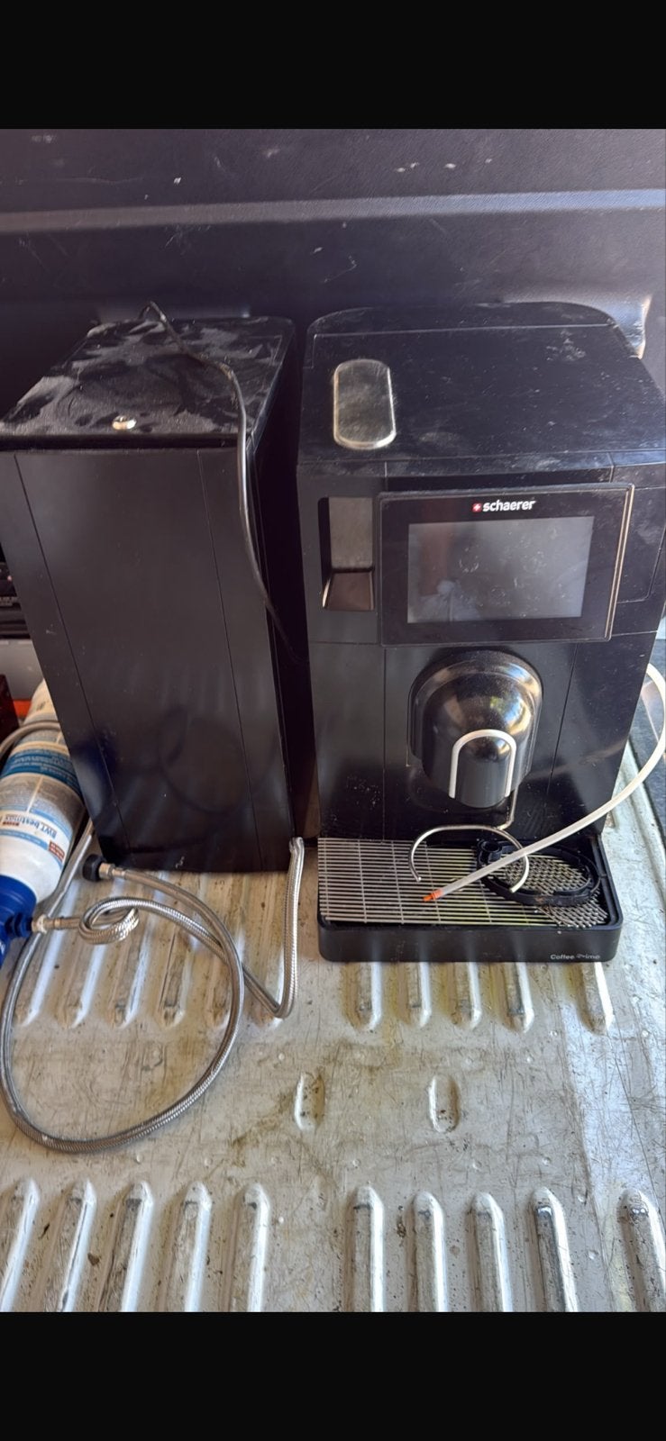 Schaerer Coffee Prime Koffiemachine - Gebruikt, Afneembaar waterreservoir, Gebruikt, 10 kopjes of meer, Koffiemachine
