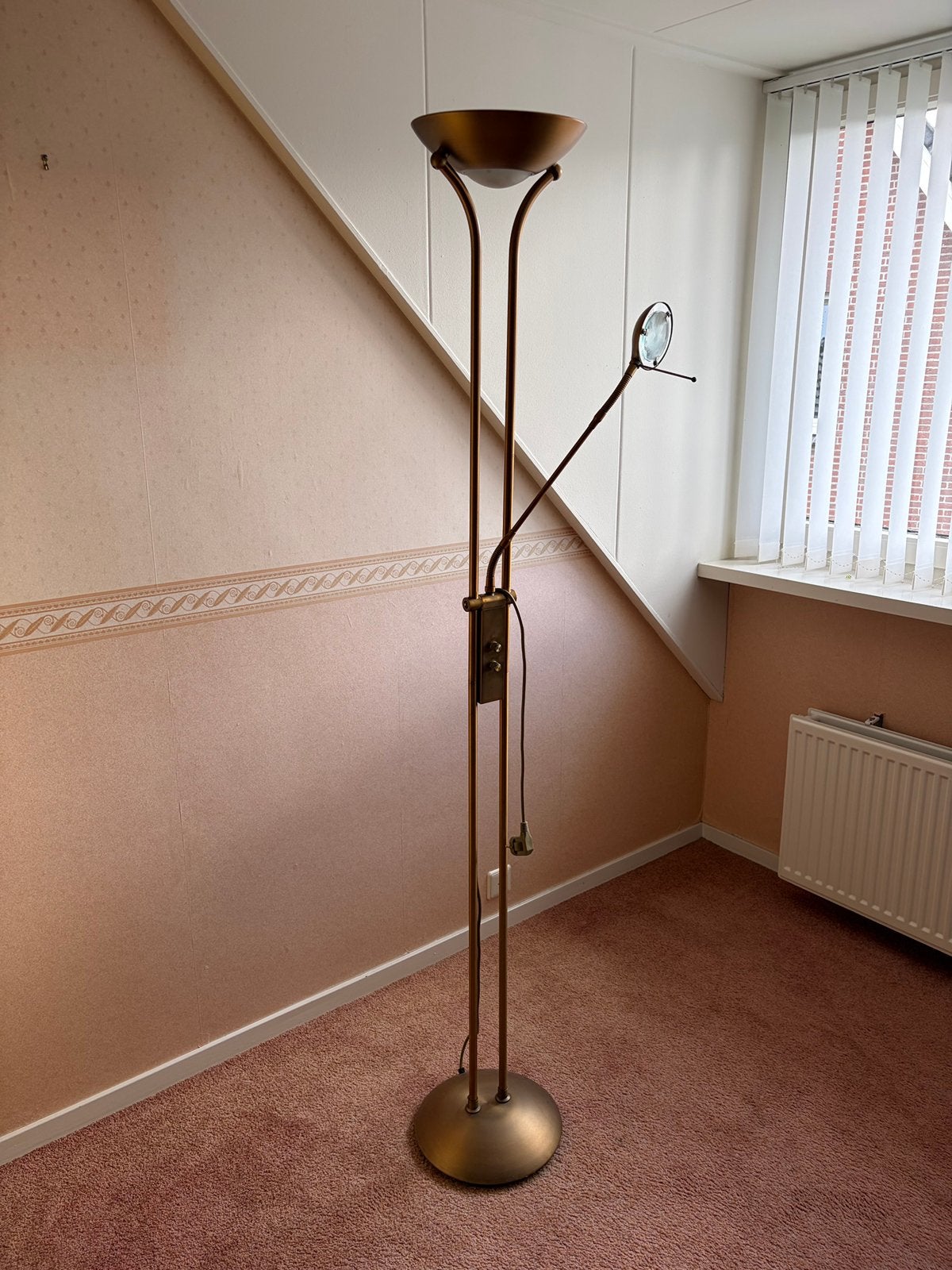 Staande lamp met dimmer, Ophalen, Gebruikt, 150 tot 200 cm