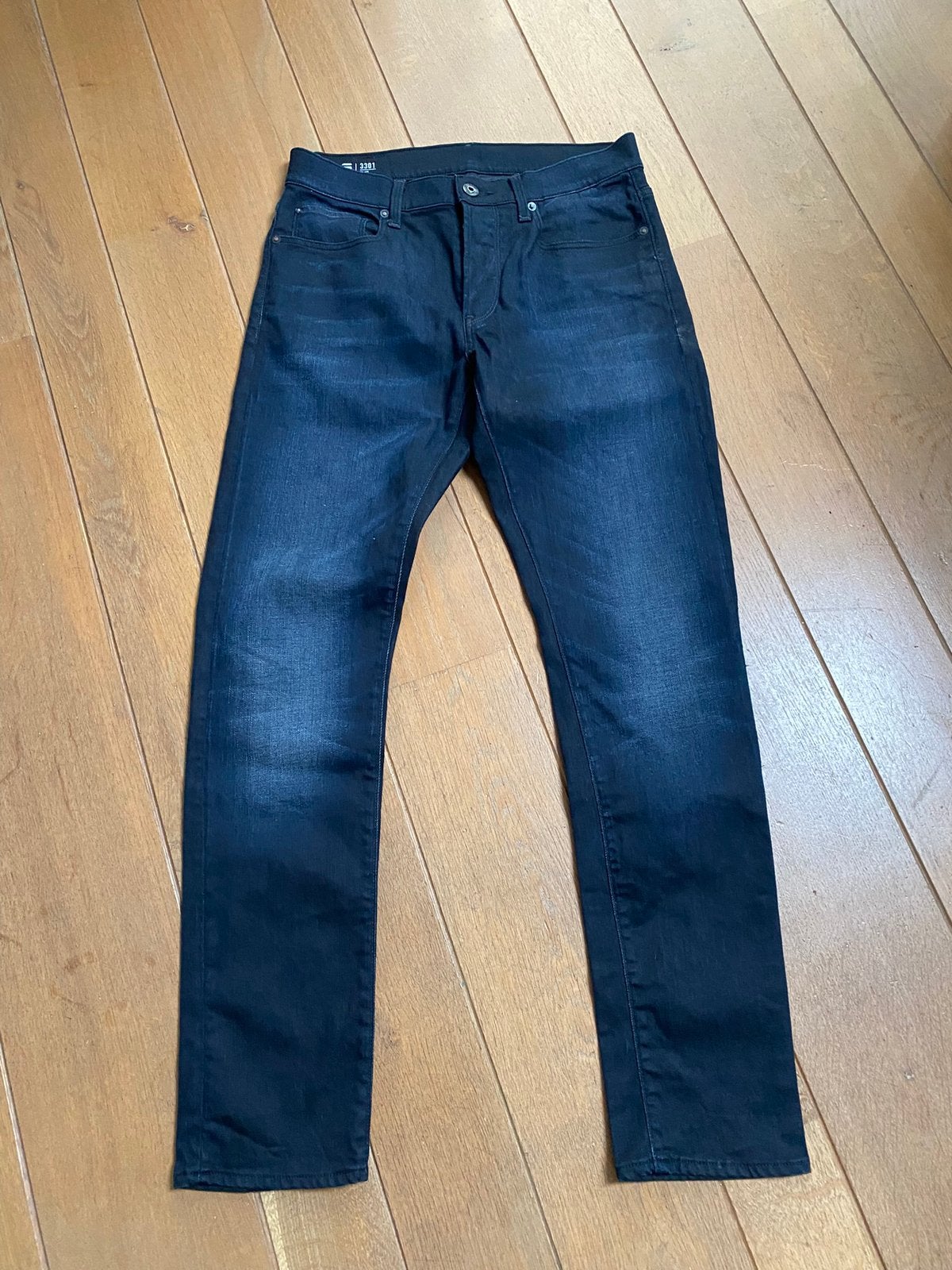 Broek g star, Ophalen of Verzenden, Zo goed als nieuw, Blauw, W33 - W34 (confectie 48/50)