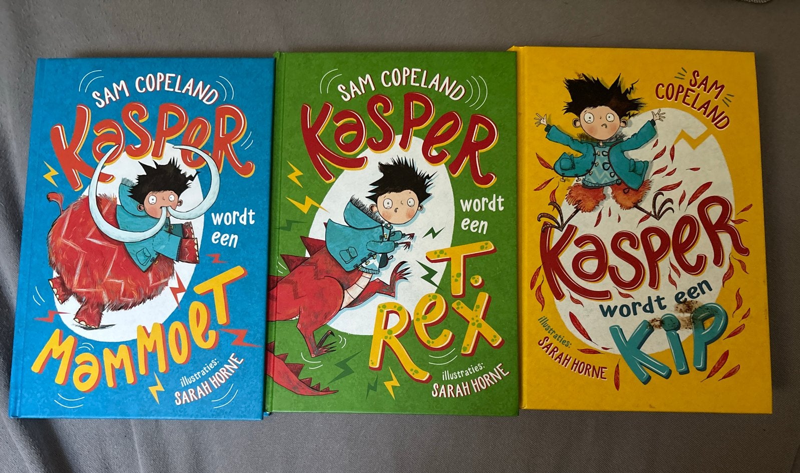 Kasper wordt een... driedelige serie (kinderboeken), Ophalen of Verzenden, Gelezen, Fictie algemeen