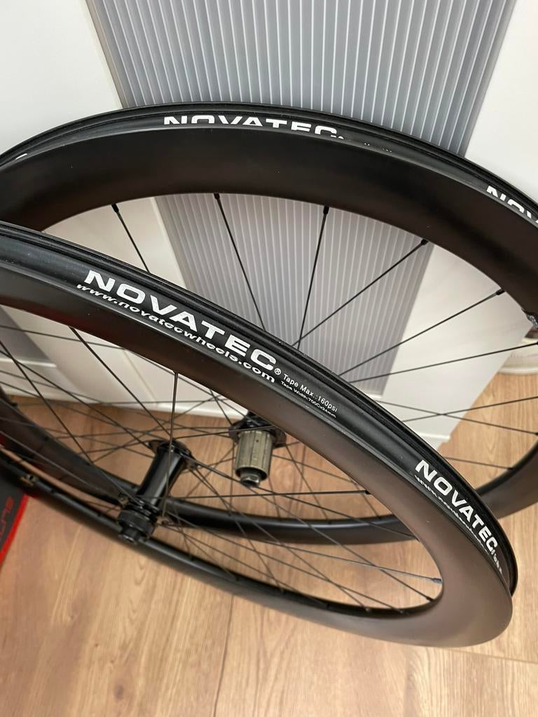 Novatec Carbon R5 wielen DXC, Ophalen, Zo goed als nieuw, Carbon