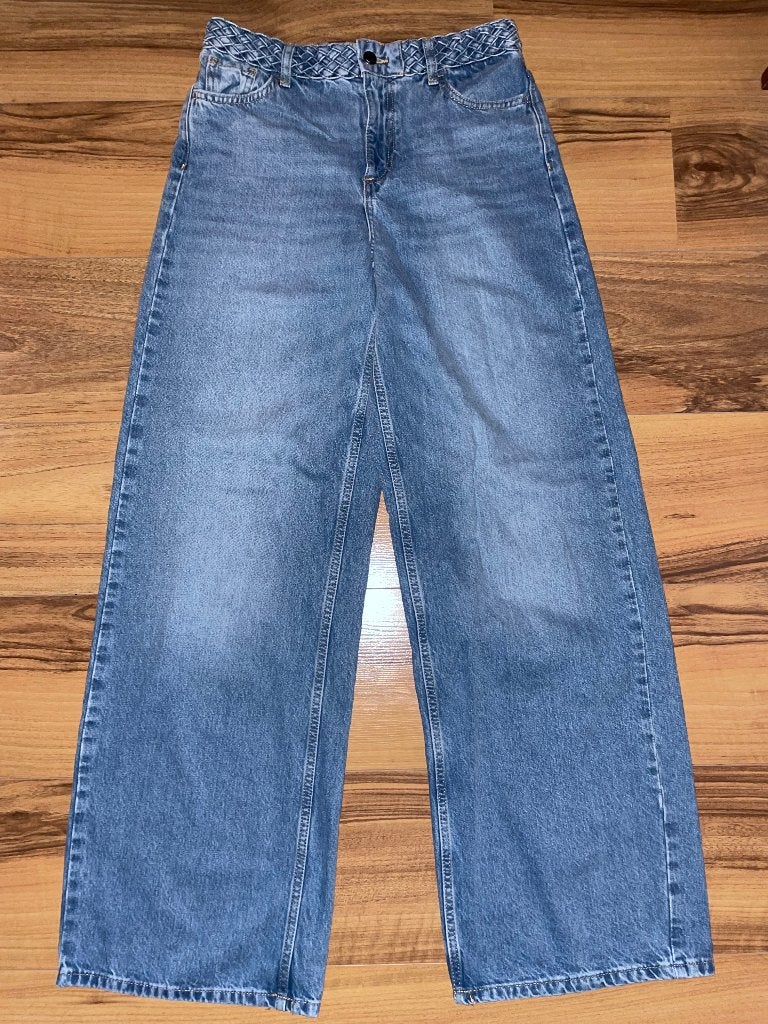 Prachtige ZARA jeans / spijkerbroek met wijde pijp, Blauw, Zara, Nieuw, Ophalen of Verzenden