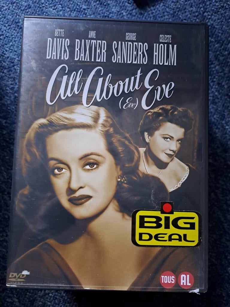 All about eve (dvd), Alle leeftijden, Ophalen of Verzenden, Zo goed als nieuw, Drama