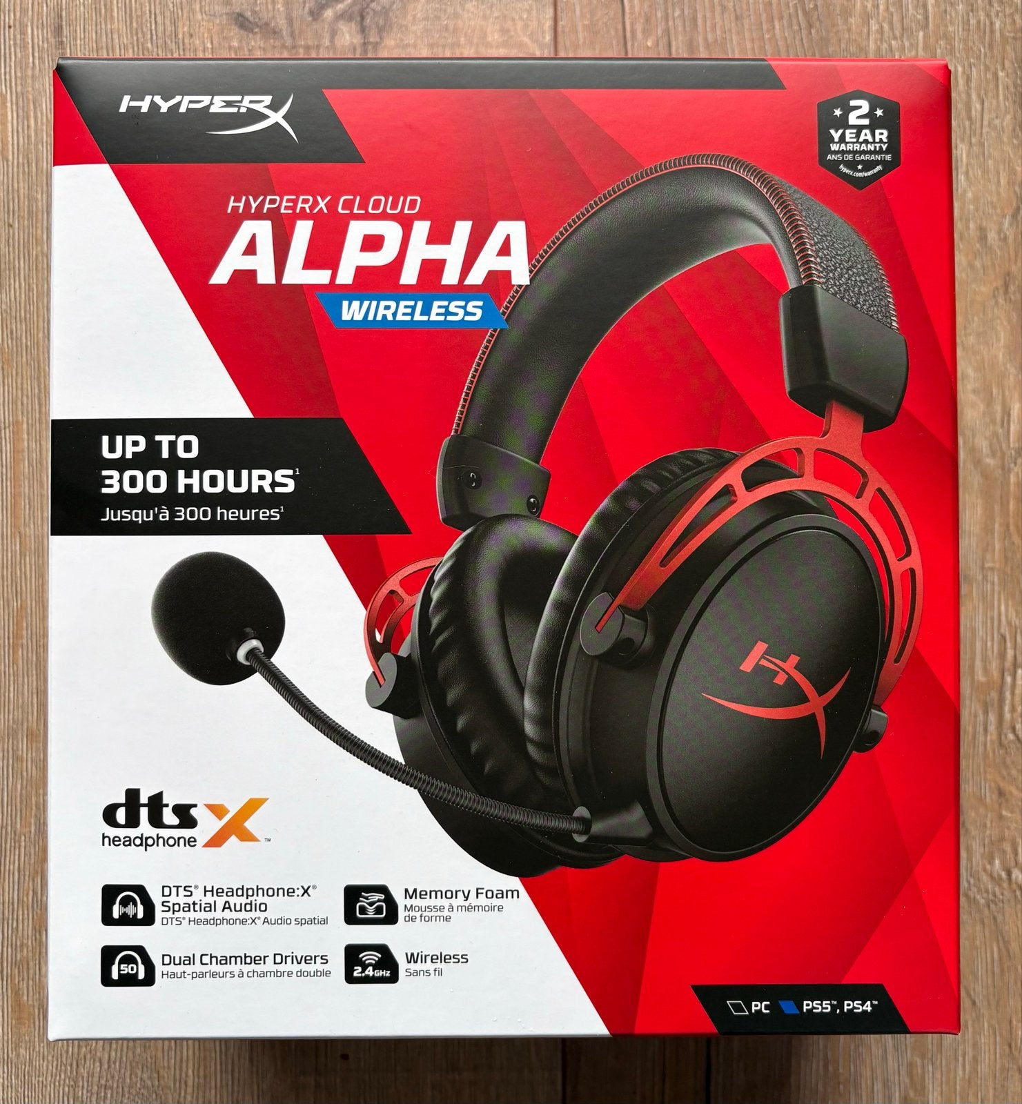 HyperX Cloud Alpha Wireless Gaming Headset, Audio, Tv en Foto, Koptelefoons, HyperX, Gaming, Nieuw, Ophalen of Verzenden