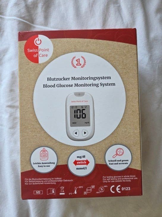 Bloedglucosemeter, Diversen, Ophalen of Verzenden, Nieuw